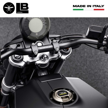 Adesivo 3D tappo serbatoio compatibile con Husqvarna Svartpilen Vitpilen 701