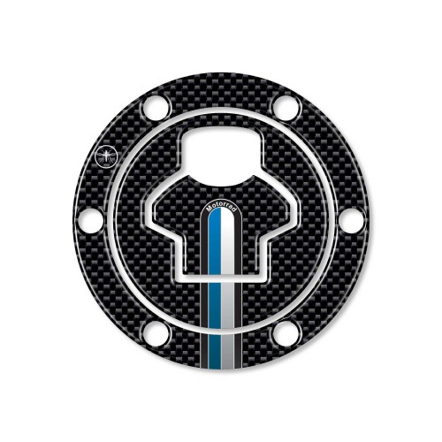3D fuel cap sticker compatible with BMW motorbikes up to 2025 Carbon