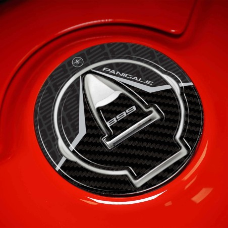 Adesivo 3D Tappo Serbatoio compatibile con moto Ducati Panigale 899 2013 - 2015