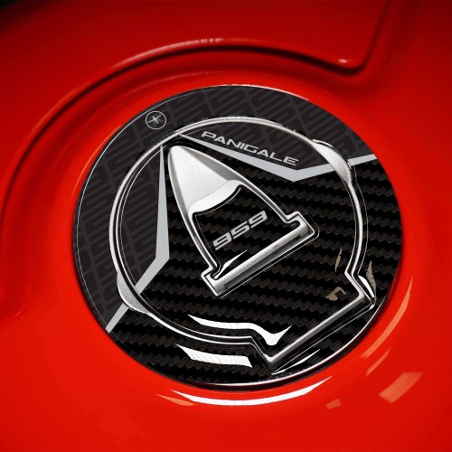3D Tankdeckel Aufkleber kompatibel mit Ducati Panigale 959 2016-2019 Motorrädern
