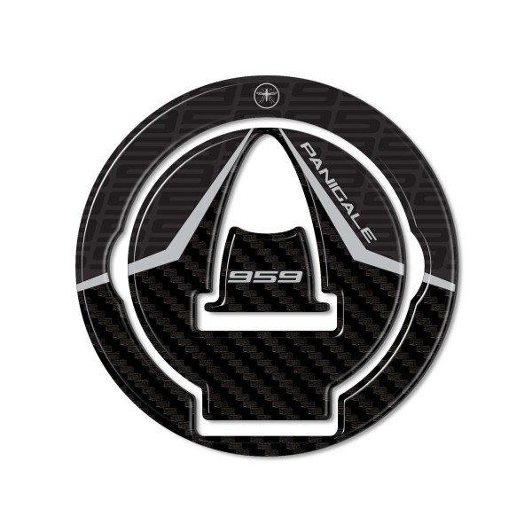 Adesivo 3D Tappo Serbatoio compatibile con moto Ducati Panigale 959 2016-2019