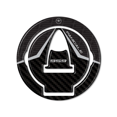 Adesivo 3D Tappo Serbatoio compatibile con moto Ducati Panigale 959 2016-2019