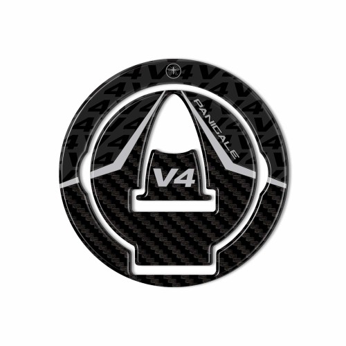 3D Tank cap sticker compatible with Ducati Panigale V4 2018-2024 motorbikes 2