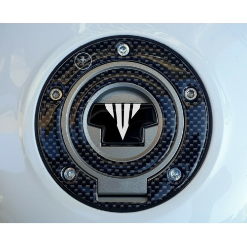 ADESIVO 3D TAPPO SERBATOIO COMPATIBILE CON YAMAHA MT-03 MT-07 MT-09 carbonio