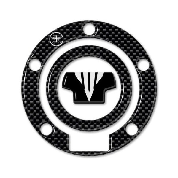 ADESIVO 3D TAPPO SERBATOIO COMPATIBILE CON YAMAHA MT-03 MT-07 MT-09 carbonio