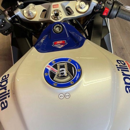 Autocollant 3D pour bouchon de réservoir de moto compatible avec Aprilia RS 660 Limited Edition