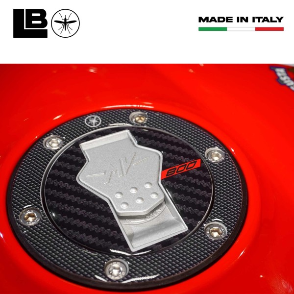 Adesivo 3D Tappo Serbatoio moto compatibile con Mv Agusta Dragster e Brutale