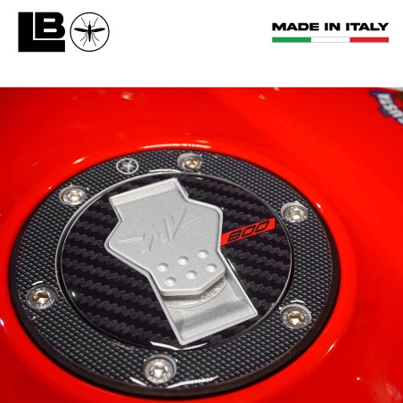 Adesivo 3D Tappo Serbatoio moto compatibile con Mv Agusta Dragster e Brutale