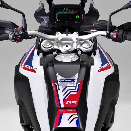 3D Gel Sticker Tank Guard Motocicleta compatible con Bmw F 850 GS Sport 2018-2022