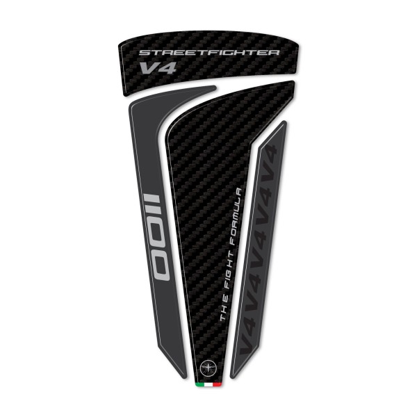 Pegatina 3D protector de depósito de moto compatible con Ducati Streetfighter V4 2020-24