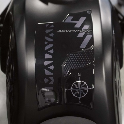 Sticker Gel 3D Tank Guard Motocicleta compatible con Royal Enfield Himalayan 411