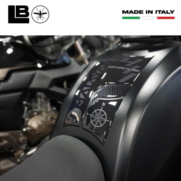 Sticker Gel 3D Tank Guard Motorcycle compatible with Royal Enfield Himalayan 411