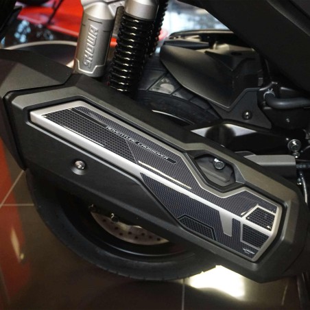 Adesivo gel 3D protezione Carter Marmitta compatibile con Honda ADV350 2022-2024