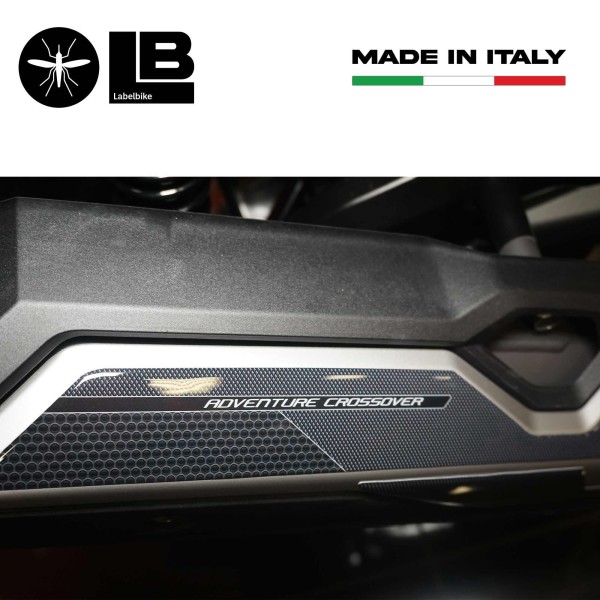 Adesivo gel 3D protezione Carter Marmitta compatibile con Honda ADV350 2022-2024