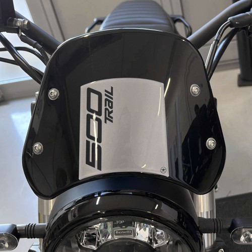 Adesivo gel 3D Protezione cupolino compatibile con Benelli Leoncino 500 Trail