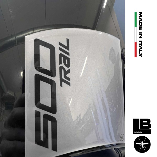 Adhesive gel 3D Windshield protector compatible with Benelli Leoncino 500 Trail