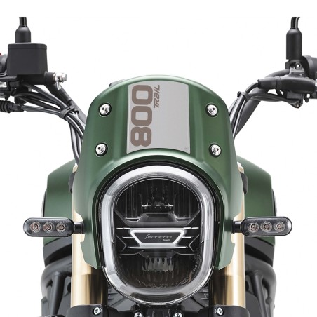 Adesivo gel 3D Protezione cupolino compatibile con Benelli Leoncino 800 Trail