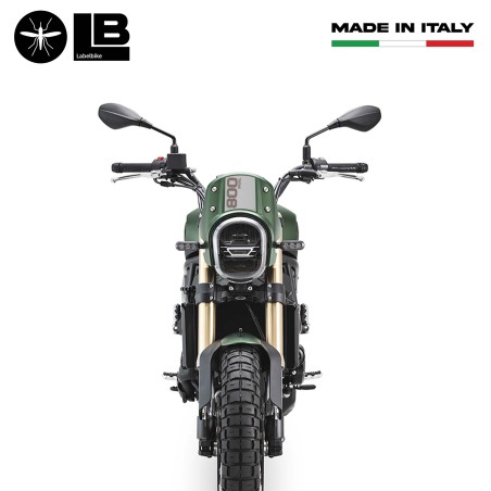 Adesivo gel 3D Protezione cupolino compatibile con Benelli Leoncino 800 Trail