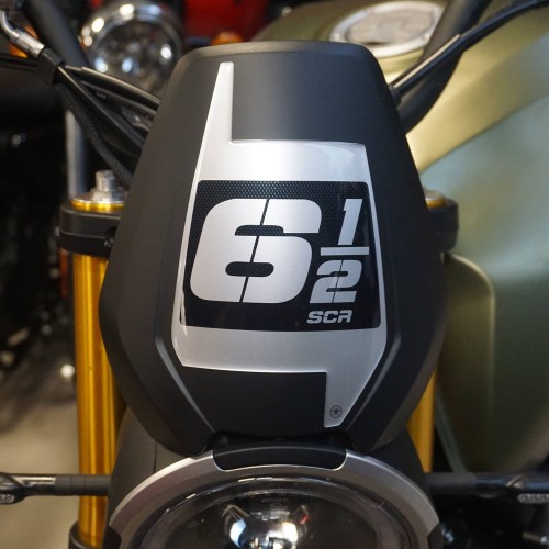 3D Gel sticker Protecteur d'écran compatible avec Moto Morini SEIEMMEZZO SCR