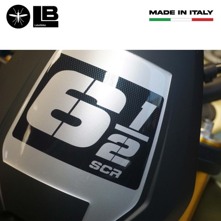 3D Gel sticker Screen protector compatible with Moto Morini SEIEMMEZZO SCR