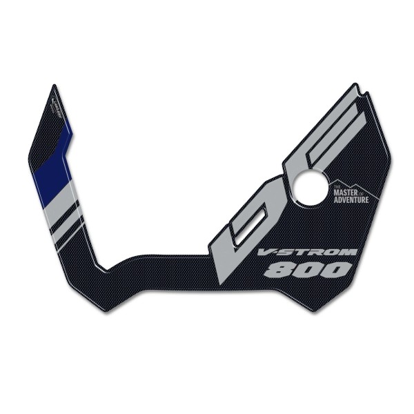 Gel adhesivo 3D protector de pantalla moto compatible con Suzuki V-Strom 800DE