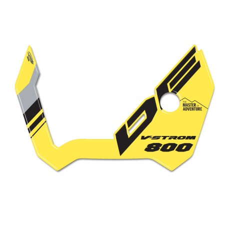 Adhesive Gel 3D Screen protector motorbike compatible with Suzuki V-Strom 800DE