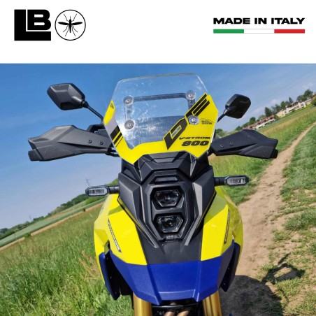 Adhesive Gel 3D Screen protector motorbike compatible with Suzuki V-Strom 800DE