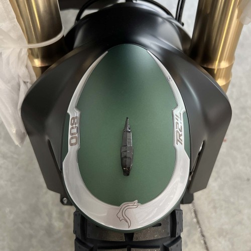 Adesivo gel 3D Protezione parafango compatibile con Benelli Leoncino 800 Trail