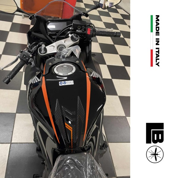 Adesivo Gel 3D Protezione Paraserbatoio moto compatibile con Honda CBR 650 R