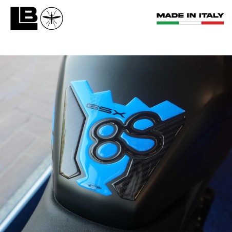 Adesivo Gel 3D Protezione Paraserbatoio moto compatibile con Suzuki GSX-8S
