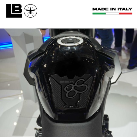 Adesivo Gel 3D Protezione Paraserbatoio moto compatibile con Suzuki GSX-8S