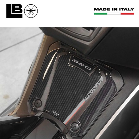 Adesivo Gel 3D Protezione Pedana scooter compatibile con Kymco Ak550 Premium
