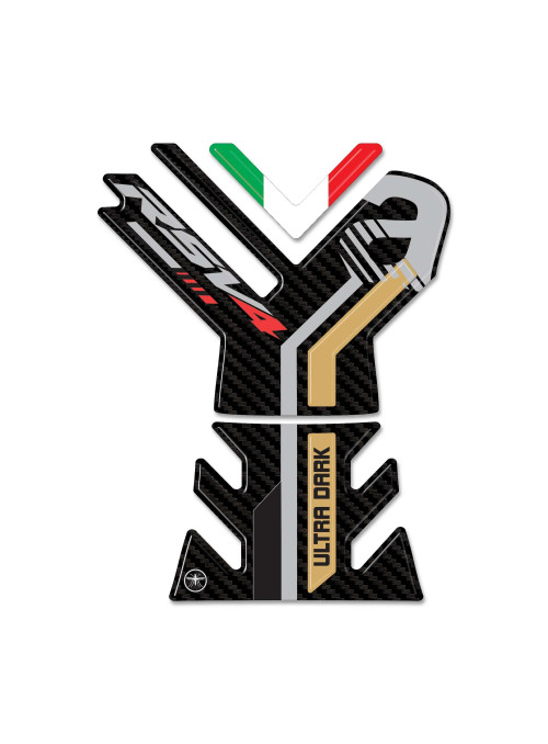 Protecteur de réservoir 3D en gel adhésif compatible avec Aprilia RSV4 1100 2021-2023 2