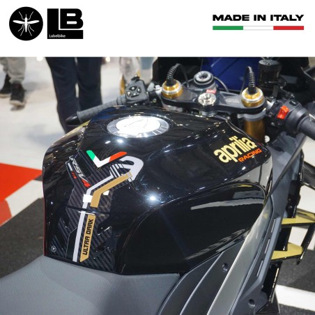 Adesivo Gel 3D Protezione serbatoio compatibile con Aprilia RSV4 1100 2021-2023