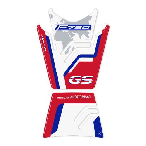 3D Gel Sticker Protector de depósito de moto compatible con Bmw F750 GS 2021-2023 2