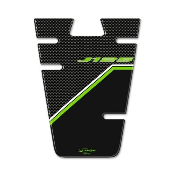 GEL ADHESIVO 3D PROTECCIÓN solapa J125 compatible KAWASAKI SCOOTER