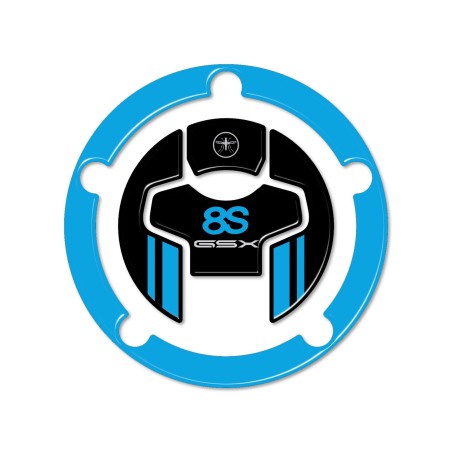 Gel adhesivo 3D Tapa del tanque protección moto compatible con Suzuki GSX-8S