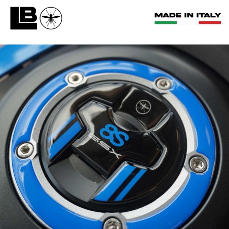 Adhesive Gel 3D Tank cap protection motorbike compatible with Suzuki GSX-8S