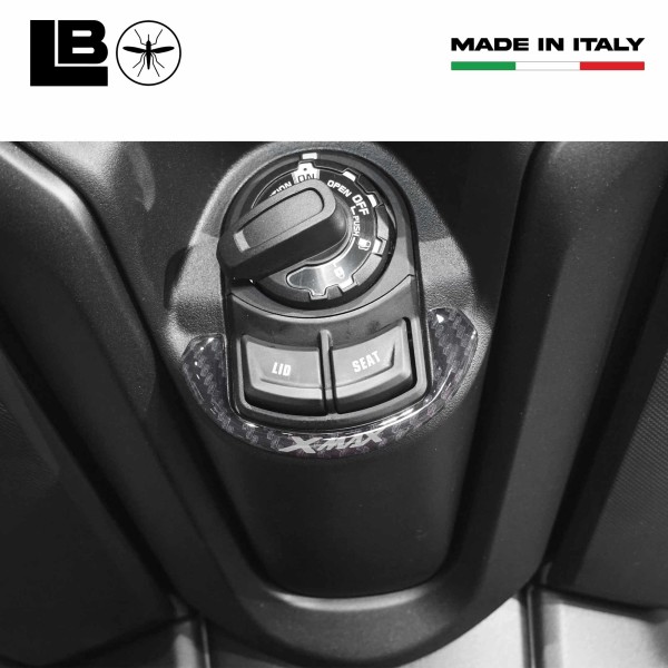 Adesivo Gel 3D Protezione zona Chiave compatibile con Yamaha Xmax 125-300 2023