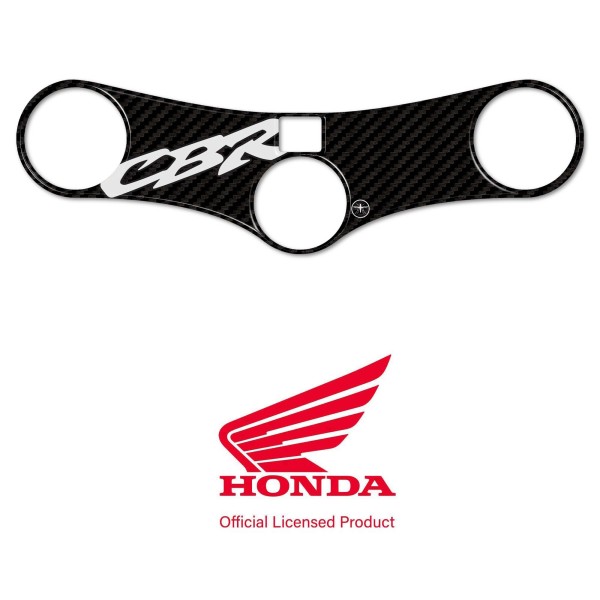 Adhesive Honda steering plate protection motorbike fork CBR 900rr 2000-03 white