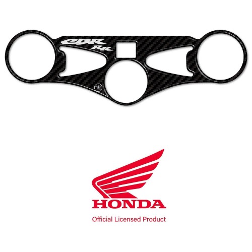 Adesivo Honda protezione piastra sterzo forcella moto Cbr1000rr 2008-16 bianco 2