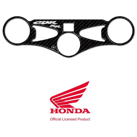 Adesivo Honda protezione piastra sterzo forcella moto Cbr1000rr 2008-16 bianco