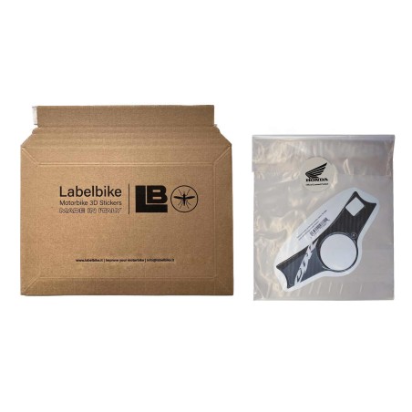 Autocollant Honda plaque de direction protection moto Cbr600f logo honda blanc