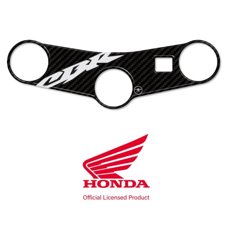 Adesivo Honda Protezione piastra sterzo forcella moto Cbr600rr 2003-04 Bianco