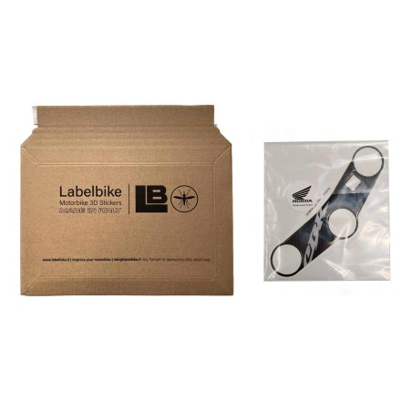 Adesivo Honda Protezione piastra sterzo forcella moto Cbr600rr 2003-04 Bianco