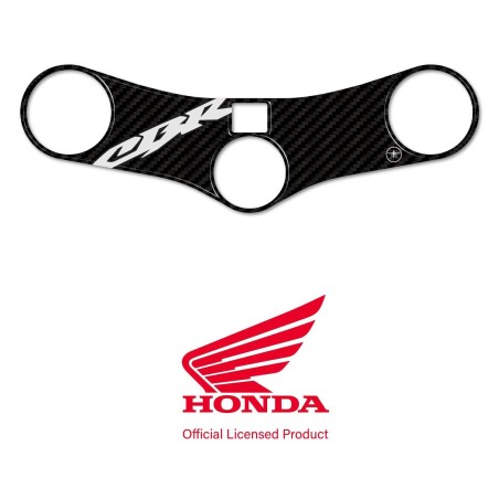 Adhesivo protección placa dirección Honda moto cbr600rr 2005-2006 blanco