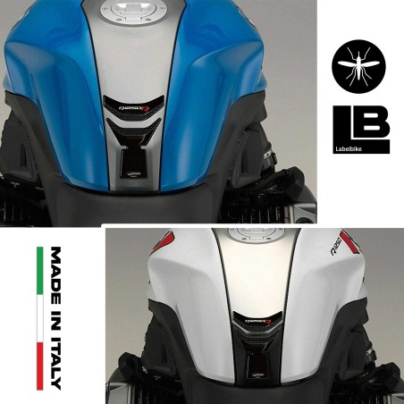 Adesivo in gel 3D carbonio per moto protezione serbatoio compatibile BMW R1250R