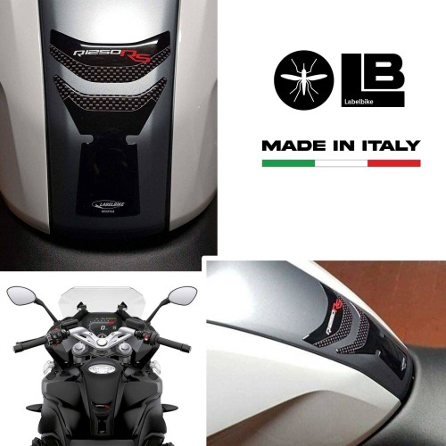 Adesivo in gel 3D carbonio per moto protezione serbatoio compatibile BMW R1250RS 2