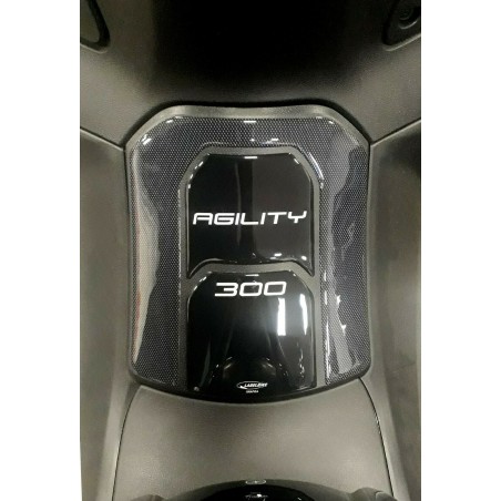 3D GEL ADHESIVE for KYMCO AGILITY 300 compatible scooter fuel tank door