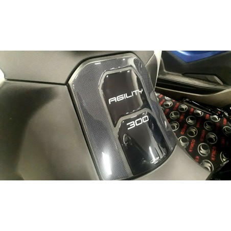 3D GEL ADHESIVE for KYMCO AGILITY 300 compatible scooter fuel tank door